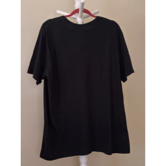 Ozzy Osborne T-Shirt Black Blue Graphic Bat Unisex Music Tee 2XL - Picture 3 of 5